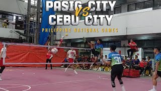 Philippine National Games Sepak Takraw Pasig City vs Cebu City [upl. by Ydnat]