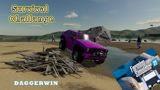 Fs 22 Survival Challange Competting against Daggerwin amp Chainsaw100 Ep 88 90 [upl. by Sakovich209]