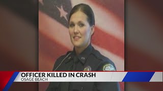 Fleeing driver charged after Osage Beach officer dies in crash Police [upl. by Aiynot329]