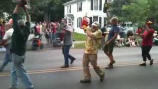 Ithaca Festival Parade Chainsaw Marching Band [upl. by Edyth]