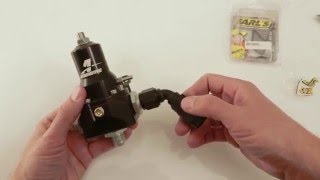 NHRA Pro Stock EFI Fuel Pressure Regulator— Aeromotive PN 13134 Unboxing [upl. by Fernandez827]