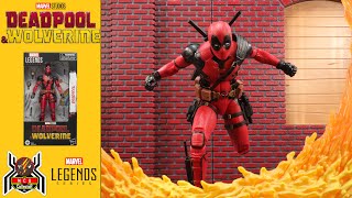 Marvel Legends DEADPOOL amp Wolverine Wade Wilson XMen MCU Movie Figure Review [upl. by Ttelracs]