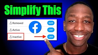 How To Remove INACTIVE Friends On Facebook FAST amp EASY [upl. by Engis]