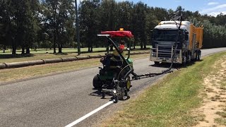 Road Marking RemovalSK3000Hog RiderAustralia [upl. by Hcardahs940]