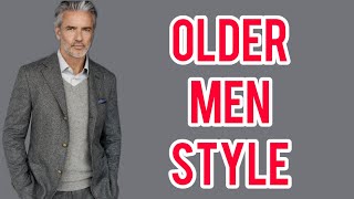 Casual Outfits For Older Men  Mens Fashion  Mens Style For Older Men [upl. by Shoemaker77]