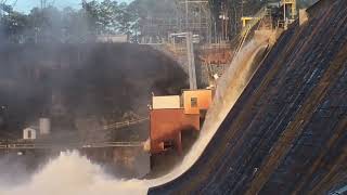 Lake Jackson Lake Dam Smoke Off Water [upl. by Ravid846]