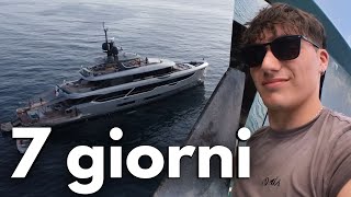 Lavorare a bordo di un Superyacht in piena stagione [upl. by Llyrpa]