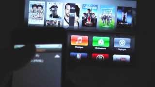 VODOBOX iPhone Server  lecture DVD sur Apple TV AirPlay [upl. by Sion305]