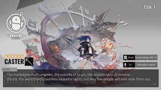 Arknights Mostima Voice Lines ∥ English Subtitles [upl. by Lounge]