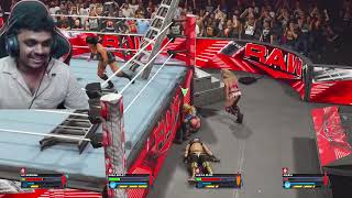 Liv Morgan Vs Rhea Replay Vs Asuka Vs Alexa Bliss On WWE 2K24 With Facecam Reaction Full Match [upl. by Li]