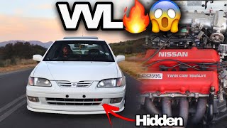 Modified Nissan SR20VVL Review VERY LOUD [upl. by Eladnek]