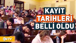 ÖSYM Yerleştirme Sonuçlarına Nasıl Bakılır Üniversite Kayıtları Ne Zaman Başlıyor  NTV [upl. by Ok306]