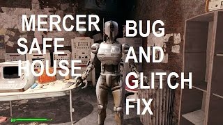 Fallout 4 Mercer Safehouse Railroad Mission Bug and Glitch Fix [upl. by Lenoil58]