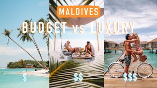 BUDGET vs LUXURY in the Maldives  Everything you need to know at 3 INCREDIBLE RESORTS [upl. by Linell940]