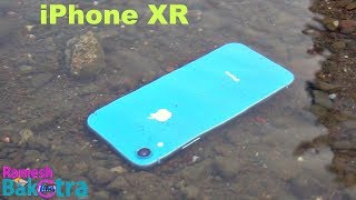 Apple iPhone XR Water Test [upl. by Nyllewell704]