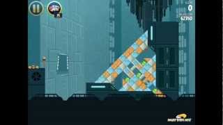 Angry Birds Star Wars 223 Death Star 3Star Walkthrough [upl. by Jueta334]