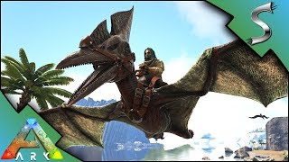 PTERANODON TAMING amp WYVERN ATTACK  Ark Survival Evolved S4E42 [upl. by Llenna]