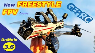 FPV Freestyle Drones have RARELY been this good GEPRC DoMain Review [upl. by Constantia]