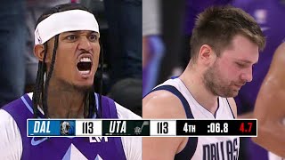 Luka Doncic amp Mavs Give Up Wide Open Jazz GameWinner  WILD Ending  November 14 2024 [upl. by Haleigh]