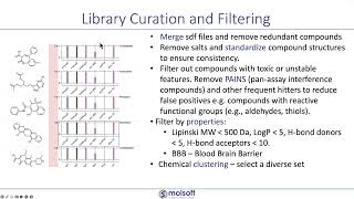 Preparing Chemical Libraries for Virtual Ligand Screening [upl. by Aivlys]