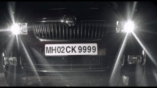 SKODA Superb  Adaptive Frontlight System [upl. by Taub]