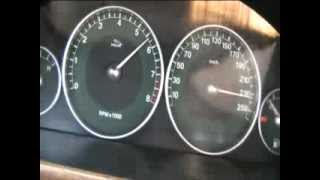 Jaguar XType 30 V6 acceleration amp top speed [upl. by Patsis]