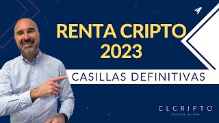 💡 Casillas Cripto en Renta 2023 Tutorial Como declarar las criptomonedas en la renta [upl. by Boser]