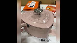 Martha Stewart Enameled Cast Iron 2Qt HeartShaped Casserole [upl. by Amabel]