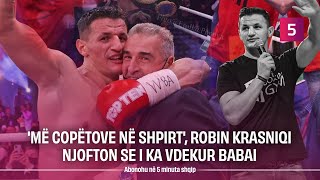 Më copëtove në shpirt Robin Krasniqi njofton se i ka vdekur babai [upl. by Avilo]