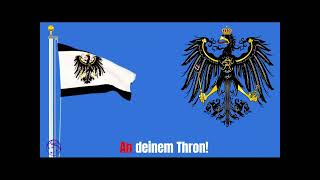 The royal anthem of Kingdom of Prussia from 1795 to 1918quotHeil dir im Siegerkranzquot [upl. by Miltie75]