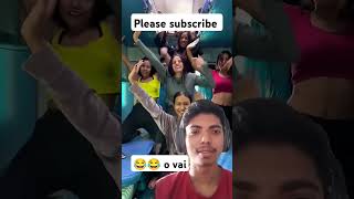 Sapna 🤣dekh r🤣aha hai train me🤣 vai oo😂😂 short 🤣 video [upl. by Amsirahc]