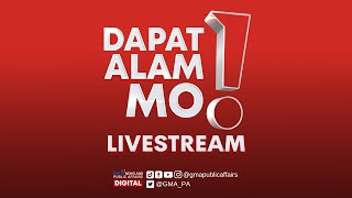 Dapat Alam Mo Livestream July 11 2023  Replay [upl. by Esinahs856]