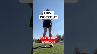 Part 1 First Sprint Workout of the Season  FULL SPRINT WORKOUT amp RUNNING DRILLS sprinttraining [upl. by Balfour]