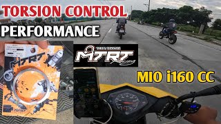 MTRT TORSION CONTROL FOR MIO I 160CC PERFORMANCE [upl. by Hendel]