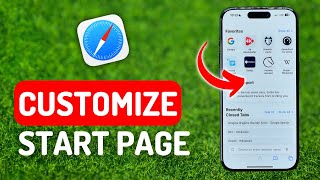 How to Customize Safari Start Page [upl. by Aerdnat668]