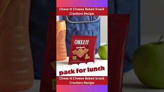 CheezIt Cheese Snack Crackers Recipe StepbyStep Guide [upl. by Gundry]