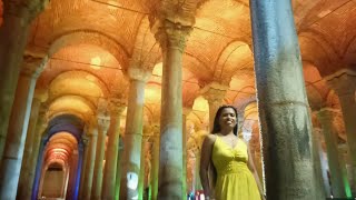 IstanbulTurkey The Basilica Cistern [upl. by Eilsew]