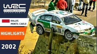 Rallye MonteCarlo 2002 Day 2 WRC Highlights  Review  Results [upl. by Genevieve853]