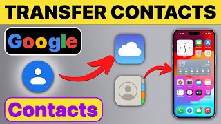 How to Import Google Contacts to iPhone Import Contacts from Gmail to iCloud on iPhone FREE 2024 [upl. by Leibrag]