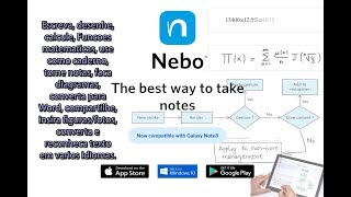 Nebo App  Otimo App  Tome notas Edite converta compartilhe e muito mais [upl. by Nerreg167]