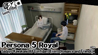 Persona 5 Royal Sadayo Kawakami All Confidant Event Romance and Friends [upl. by Ailhad17]