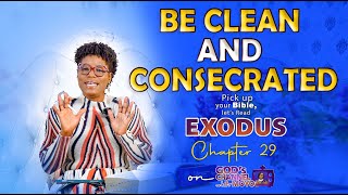 SANCTIFICATION CONSECRATION amp ORDINATION into PRIESTHOOD Bible Study on Exodus 29 ASL Interpreted [upl. by Ennahteb]