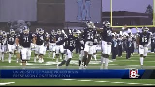 UMaine football team picked 8th in conference [upl. by Nodab]