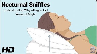 Nocturnal Allergies Why You Cant Breathe at Night and How to Fix It [upl. by Chin]