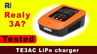 Ho to use TE3AC LiPo Battery Charger Test and Review [upl. by Whitaker]