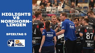 Highlights HSG NordhornLingen vs TV Großwallstadt  5Spieltag  2Handballbundesliga [upl. by Kcirred]