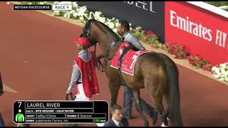 LAUREL RIVER USA  DUBAI WORLD CUP G1  30032024 [upl. by Oalsecnew139]