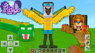 Indigo Park ADDON UPDATE in MINECRAFT PE [upl. by Dorkas]