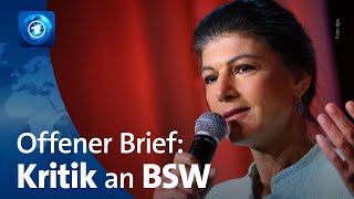 DDRBürgerrechtlerinnen warnen vor Bündnis Sahra Wagenknecht [upl. by Ettennat]