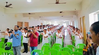 Site A Nursing College Bolangir Oath Taking ceremony 💫  Annual Function  Sushree College 💀 [upl. by Finbur646]